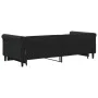 Sofá cama nido terciopelo negro 90x200 cm de vidaXL, Camas y somieres - Ref: Foro24-3197775, Precio: 252,70 €, Descuento: %