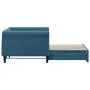 Sofá cama nido terciopelo azul 90x200 cm de vidaXL, Camas y somieres - Ref: Foro24-3197770, Precio: 251,10 €, Descuento: %