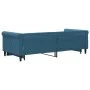 Sofá cama nido terciopelo azul 90x200 cm de vidaXL, Camas y somieres - Ref: Foro24-3197770, Precio: 251,10 €, Descuento: %