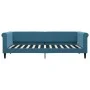 Sofá cama nido terciopelo azul 90x200 cm de vidaXL, Camas y somieres - Ref: Foro24-3197770, Precio: 251,10 €, Descuento: %