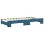 Sofá cama nido terciopelo azul 90x200 cm de vidaXL, Camas y somieres - Ref: Foro24-3197770, Precio: 251,10 €, Descuento: %