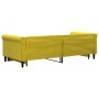 Sofá cama nido terciopelo amarillo 90x200 cm de vidaXL, Camas y somieres - Ref: Foro24-3197776, Precio: 253,14 €, Descuento: %