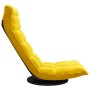Drehbarer Bodenstuhl aus gelbem Samt von vidaXL, Bodenstühle - Ref: Foro24-336571, Preis: 108,26 €, Rabatt: %