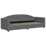 Trundle sofa bed dark gray fabric 80x200 cm by vidaXL, Beds and slatted bases - Ref: Foro24-3197184, Price: 247,98 €, Discoun...