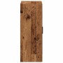 Armario de pared madera de ingeniería envejecida 69,5x34x90 cm