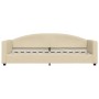 Trundle sofa bed cream fabric 80x200 cm by vidaXL, Beds and slatted bases - Ref: Foro24-3197187, Price: 250,72 €, Discount: %