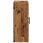 Armario de pared madera de ingeniería envejecida 69,5x34x90 cm