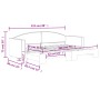 Ausziehbares Schlafsofa, cremefarbener Stoff, 80 x 200 cm von vidaXL, Betten und Lattenroste - Ref: Foro24-3197187, Preis: 25...