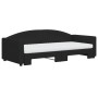 Trundle sofa bed with black fabric mattress 90x200 cm by vidaXL, Beds and slatted bases - Ref: Foro24-3197208, Price: 441,29 ...