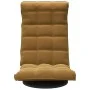 Brown Velvet Swivel Floor Chair by vidaXL, Floor chairs - Ref: Foro24-336572, Price: 102,02 €, Discount: %