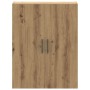 Armario de pared madera ingeniería marrón roble 69,5x34x90 cm