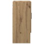 Armario de pared madera de ingeniería roble artesano 60x31x70cm