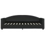 Sofá cama con colchón tela negro 80x200 cm de vidaXL, Camas y somieres - Ref: Foro24-3197167, Precio: 316,97 €, Descuento: %