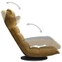 Brown Velvet Swivel Floor Chair by vidaXL, Floor chairs - Ref: Foro24-336572, Price: 102,02 €, Discount: %