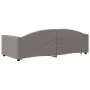 Sofá cama nido con cajones tela gris taupe 90x200 cm de vidaXL, Camas y somieres - Ref: Foro24-3197227, Precio: 291,94 €, Des...