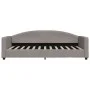 Sofá cama nido con cajones tela gris taupe 90x200 cm de vidaXL, Camas y somieres - Ref: Foro24-3197227, Precio: 291,94 €, Des...