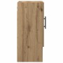 Armario de pared madera de ingeniería roble artesano 60x31x70cm