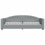 Trundle sofa bed with drawers light gray fabric 80x200 cm by vidaXL, Beds and slatted bases - Ref: Foro24-3197219, Price: 285...