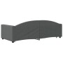 Sofá cama nido tela gris oscuro 90x200 cm de vidaXL, Camas y somieres - Ref: Foro24-3197189, Precio: 235,55 €, Descuento: %