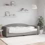 Schlafsofa mit taupegrauer Stoffmatratze 90x200 cm von vidaXL, Betten und Lattenroste - Ref: Foro24-3197173, Preis: 336,77 €,...