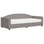 Schlafsofa mit taupegrauer Stoffmatratze 90x200 cm von vidaXL, Betten und Lattenroste - Ref: Foro24-3197173, Preis: 336,77 €,...
