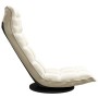 Drehbarer Bodenstuhl aus cremefarbenem Samt von vidaXL, Bodenstühle - Ref: Foro24-336573, Preis: 98,32 €, Rabatt: %