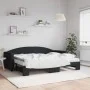 Sofá cama nido con colchón tela negro 80x200 cm de vidaXL, Camas y somieres - Ref: Foro24-3197203, Precio: 428,10 €, Descuent...