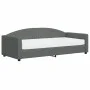 Sofa bed with dark gray fabric mattress 90x200 cm by vidaXL, Beds and slatted bases - Ref: Foro24-3197171, Price: 332,44 €, D...