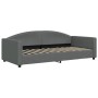 Sofa bed with dark gray fabric mattress 90x200 cm by vidaXL, Beds and slatted bases - Ref: Foro24-3197171, Price: 298,53 €, D...