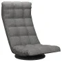 Boden-Drehstuhl aus hellem grauem Stoff von vidaXL, Bodenstühle - Ref: Foro24-336574, Preis: 106,47 €, Rabatt: %
