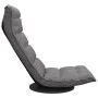 Boden-Drehstuhl aus hellem grauem Stoff von vidaXL, Bodenstühle - Ref: Foro24-336574, Preis: 106,47 €, Rabatt: %