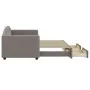 Sofá cama nido con cajones tela gris taupe 80x200 cm de vidaXL, Camas y somieres - Ref: Foro24-3197222, Precio: 284,64 €, Des...