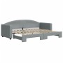 Sofá cama nido tela gris claro 80x200 cm de vidaXL, Camas y somieres - Ref: Foro24-3197183, Precio: 251,49 €, Descuento: %