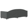 Trundle sofa bed with drawers dark gray fabric 80x200 cm by vidaXL, Beds and slatted bases - Ref: Foro24-3197220, Price: 292,...