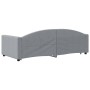 Ausziehbares Schlafsofa aus hellgrauem Stoff, 90 x 200 cm von vidaXL, Betten und Lattenroste - Ref: Foro24-3197188, Preis: 25...