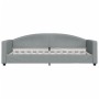 Sofá cama nido tela gris claro 90x200 cm de vidaXL, Camas y somieres - Ref: Foro24-3197188, Precio: 257,08 €