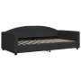 Trundle sofa bed with drawers black fabric 100x200 cm by vidaXL, Beds and slatted bases - Ref: Foro24-3197249, Price: 480,47 ...