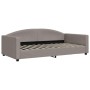 Sofá cama nido con cajones tela gris taupe 100x200 cm de vidaXL, Camas y somieres - Ref: Foro24-3197250, Precio: 480,68 €, De...