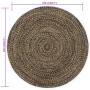 Handmade brown and black jute rug 240 cm by vidaXL, Rugs - Ref: Foro24-343622, Price: 162,94 €, Discount: %