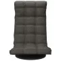 Silla de suelo giratoria tela gris oscuro de vidaXL, Sillas de suelo - Ref: Foro24-336575, Precio: 102,96 €, Descuento: %