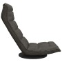 Drehbarer Bodenstuhl aus dunkelgrauem Stoff von vidaXL, Bodenstühle - Ref: Foro24-336575, Preis: 104,62 €, Rabatt: %