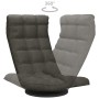 Drehbarer Bodenstuhl aus dunkelgrauem Stoff von vidaXL, Bodenstühle - Ref: Foro24-336575, Preis: 104,62 €, Rabatt: %