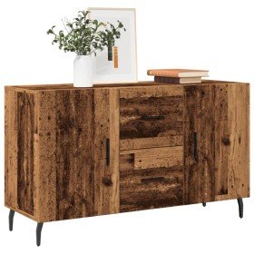 Aparador de madera de ingeniería envejecida 100x36x60 cm en Aparadores | Comprar online en Foro24