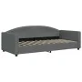 Trundle sofa bed with dark gray fabric mattress 90x200 cm by vidaXL, Beds and slatted bases - Ref: Foro24-3197207, Price: 445...