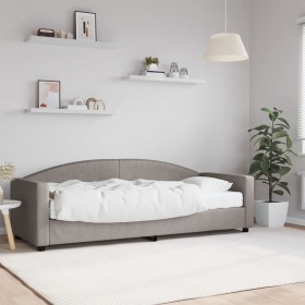 Schlafsofa mit taupegrauer Stoffmatratze 80x200 cm von vidaXL, Betten und Lattenroste - Ref: Foro24-3197168, Preis: 316,31 €,...