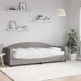 Sofá cama con colchón tela gris taupe 80x200 cm de vidaXL, Camas y somieres - Ref: Foro24-3197168, Precio: 310,82 €, Descuent...