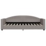 Schlafsofa mit taupegrauer Stoffmatratze 80x200 cm von vidaXL, Betten und Lattenroste - Ref: Foro24-3197168, Preis: 316,31 €,...