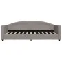 Sofá cama con colchón tela gris taupe 80x200 cm de vidaXL, Camas y somieres - Ref: Foro24-3197168, Precio: 310,82 €, Descuent...