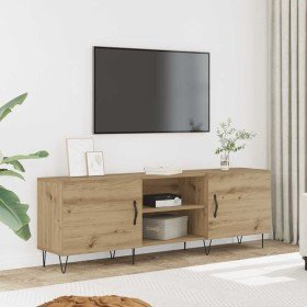 Mueble de TV madera de ingeniería roble artisan 150x30x50 cm en Muebles TV | Comprar online en Foro24