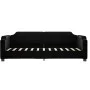 Sofa bed with black fabric mattress 90x200 cm by vidaXL, Beds and slatted bases - Ref: Foro24-3197618, Price: 334,17 €, Disco...